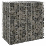 VidaXL Perete gabion cu capace, 100 x 60 x 100 cm, oțel galvanizat