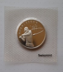 20 Francs &quot;Hornussen&quot; 2015, Elvetia - Proof - A 3294