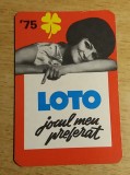 C9 15 - 1975 - Calendare de buzunar - reclama loto