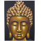 Tablou Buddha pictat manual, 60 x 80 cm