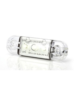 Lampa Gabarit Led 710 W97.1 12V-24V Pozitie Alb Was foto