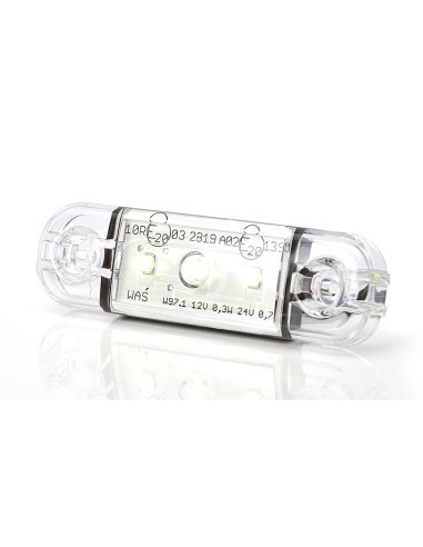 Lampa Gabarit Led 710 W97.1 12V-24V Pozitie Alb Was