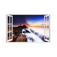 Sticker decorativ, Munte 3D, 85 cm, 165STK