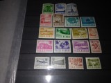 TIMBRE ROMANIA LP 662 1967 POSTA TELECOMUNICATII TRANSPORTURI UZUALE, Nestampilat