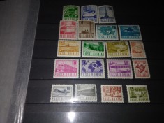 TIMBRE ROMANIA LP 662 1967 POSTA TELECOMUNICATII TRANSPORTURI UZUALE