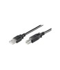 Cablu imprimanta USB 3m USB A la USB B cupru Goobay