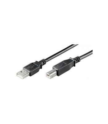 Cablu imprimanta USB 3m USB A la USB B cupru Goobay foto