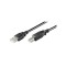 Cablu imprimanta USB 3m USB A la USB B cupru Goobay