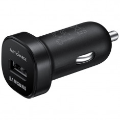 Incarcator auto USB Samsung Galaxy C5 Pro, EP-LN930BB, Fast Charging, Negru