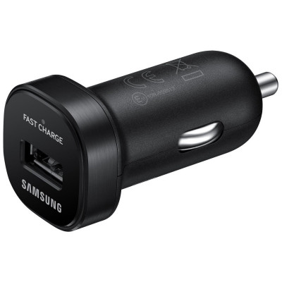 Incarcator auto USB Samsung Galaxy A50 A505, EP-LN930BB, Fast Charging, Negru foto