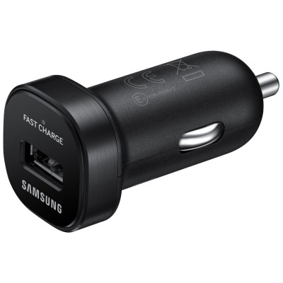 Incarcator auto USB Samsung Galaxy A40 A405, EP-LN930BB, Fast Charging, Negru foto