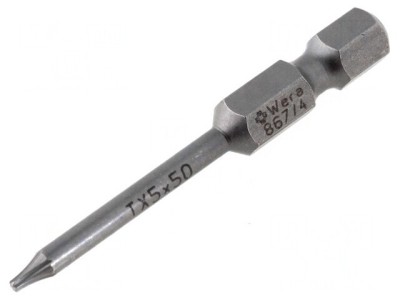 Capăt de şurubelniţă Torx TX05 50mm foto