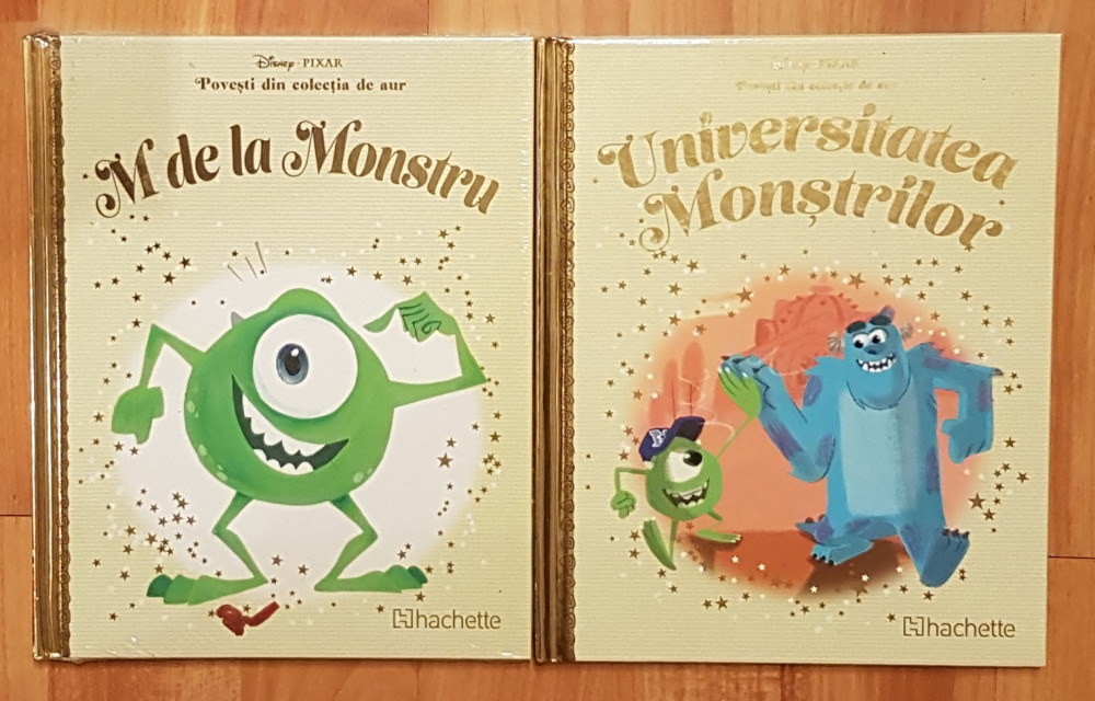 Set 2 carti din seria Povesti din colectia de aur Disney. Monstrii |  Okazii.ro