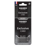 Odorizant auto Winso Car Parfume Exclusive Card Black - Air Fresher