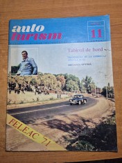 revista autoturism noiembrie 1971-hotel pioana brasov,art. sibiu