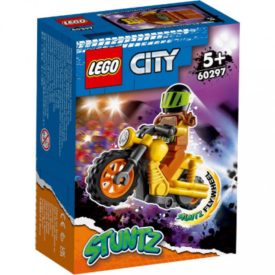 LEGO CITY MOTOCICLETA DE CASCADORIE PENTRU IMPACT 60297 SuperHeroes ToysZone foto