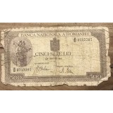 (BNK A) Romania bancnota 500 lei 1942
