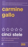 Carmine Gallo - Cinci stele. De la bine la excelent in arta comunicarii