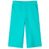 Pantaloni pentru copii cu picioare largi, verde menta, 92 GartenMobel Dekor, vidaXL