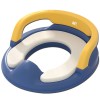 Reductor WC Copii cu Manere Linomag&reg;, Portabil, Antiderapant, 1-8 ani, Pentru majoritatea vaselor de toaleta, Albastru Inchis / Galben