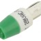 Lampă de control LED verde 28V