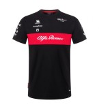 Alfa Romeo Racing tricou de bărbați official black F1 Team 2023 - S