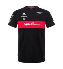 Alfa Romeo Racing tricou de bărbați official black F1 Team 2023 - S
