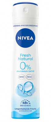 Deodorant spray Nivea Deo feminin Fresh Natural, 150 ml foto