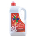 Detergent lichid, MaxWash Red, pentru rufe culor si albe, 4.9 Litri, Gimihome