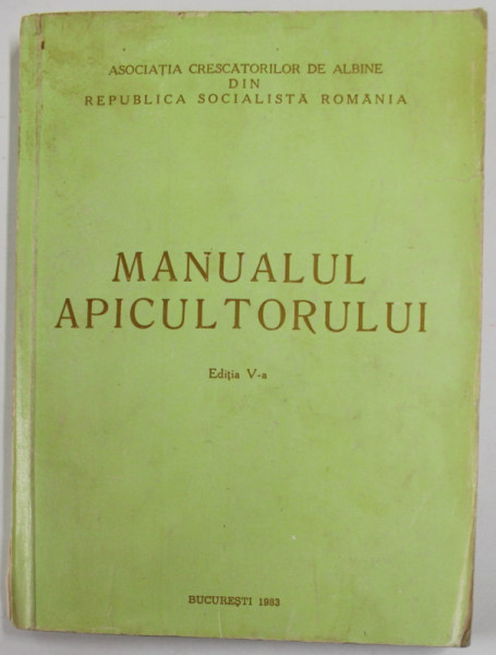 MANUALUL APICULTORULUI , 1983