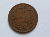 Italia -10 centesimi 1894-R-rara