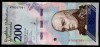 Venezuela 200 Bolivares Soberano 13 martie 2018 UNC - necirculata **