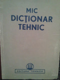 Bunescu Paul - Mic dictionar tehnic (1950)