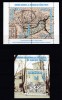 ROMANIA 2003 LP 1607 LP 1608 MUZEUL NATIONAL AL HARTILOR SI CARTII VECHI BLOC SI COLITA MNH, Nestampilat