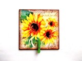 Magnet de frigider cu floarea soarelui 37727
