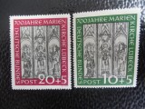 Timbre GERMANIA-700 ANI BISERICA MARIANELOR DIN LUBECK-SERIE COMPLETA-NESTAM, Nestampilat