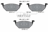 TEXTAR 2313101 Q+ set placute frana,frana disc