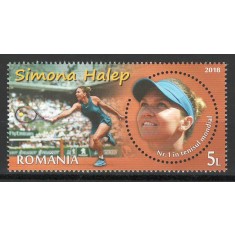 Romania 2018 Mi 7444 MNH - LP 2209 Simona Halep