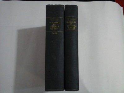 MANUAL DE ISTORIA ARTEI - G. OPRESCU - 4 volume - editia 1943 foto