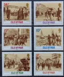 BC371, Isle of Man 1987, serie arhitectura, costume, transporturi de epoca