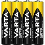 Baterii AAA Varta Super Heavy Duty 1.5V LR3, set 4 bucati