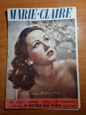 revista marie claire 16-31 august 1945 - moda de toamna,femeia engleza foto
