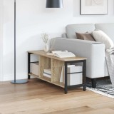 VidaXL Raft pentru cărți Stejar Sonoma 102 x 32 x 40,5 cm 884019