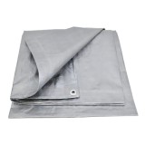 Cumpara ieftin Prelata argintie 4 x 5 m, 60 g mp, impermeabila, cu protectie UV si ocheti metalici