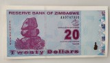 Zimbabwe - 20 Dollars 2009