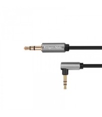 Cablu Jack 3.5 mm tata - tata 90 grade 1m BASIC Kruger&amp;amp;Matz foto