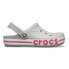 Saboti Crocs Bayaband Clog Gri/Roz - Unisex, Croslite, Iconic Comfort - Plaja, Casa, Medical