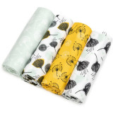 T-Tomi Cloth Diapers Dandelions scutece textile 76x76 cm 4 buc