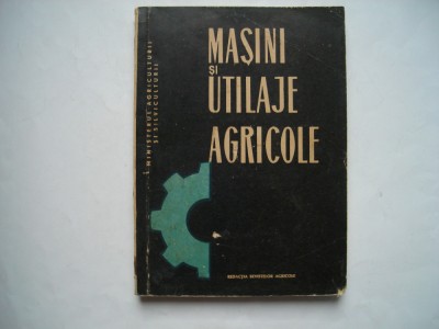 Masini si utilaje agricole foto