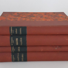Carte veche M Eminescu Opere C Botez / D Murarasu patru volume